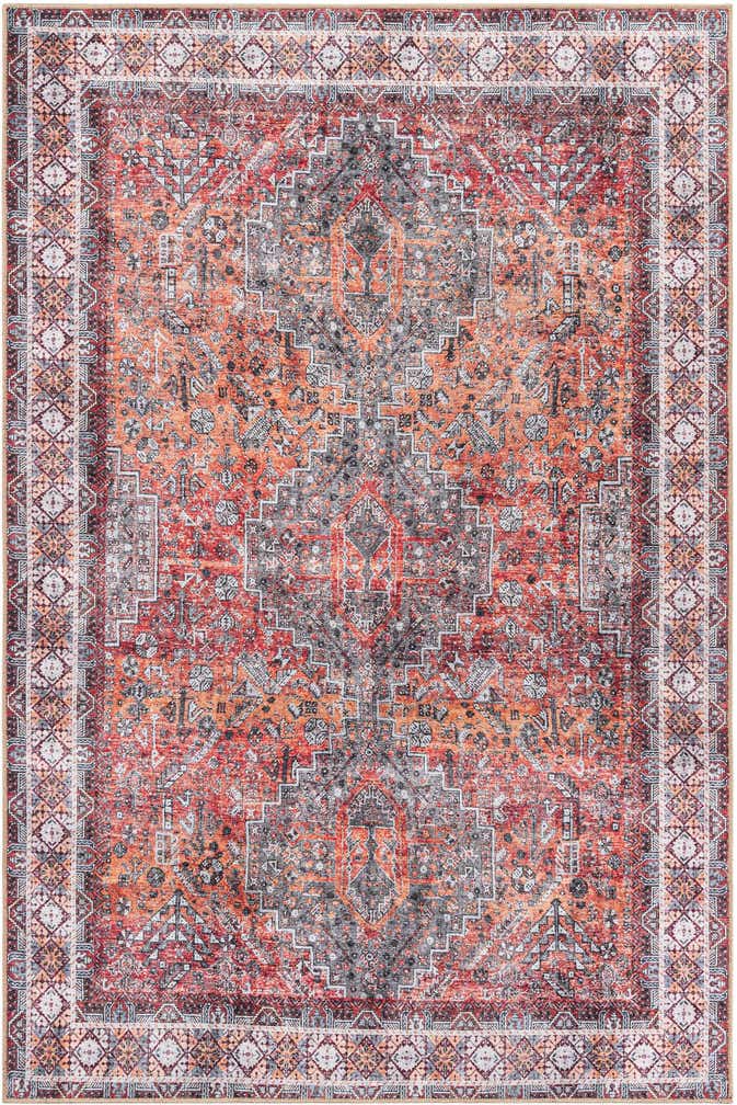 6' 1 x 9' Washable Timeless Rug