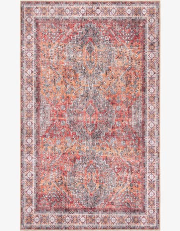 5' 1 x 8' Washable Timeless Rug