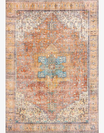 8' 4 x 12' Washable Timeless Rug