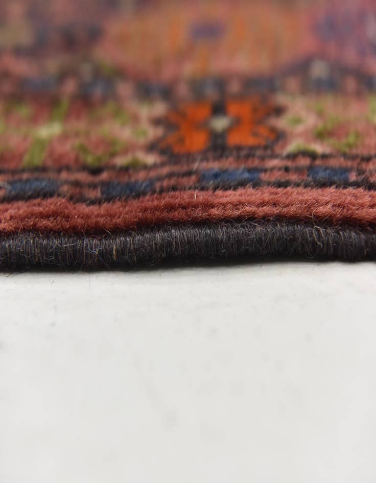 Detail image of 5' 4 x 8' 2  Hand Knotted Torkaman Oriental Wool Rug