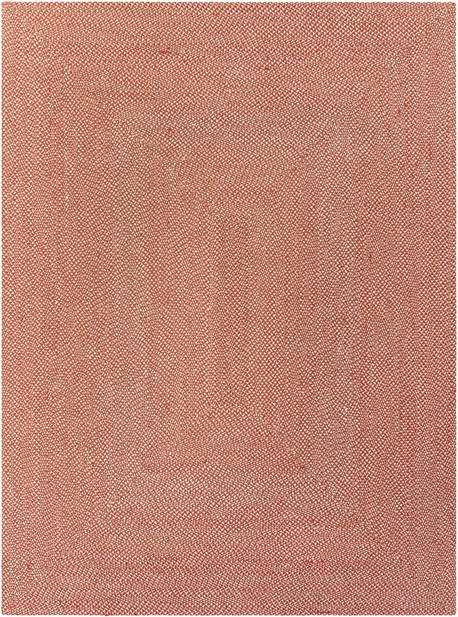 9' x 12'  Hand Tweed Braided Jute Rug