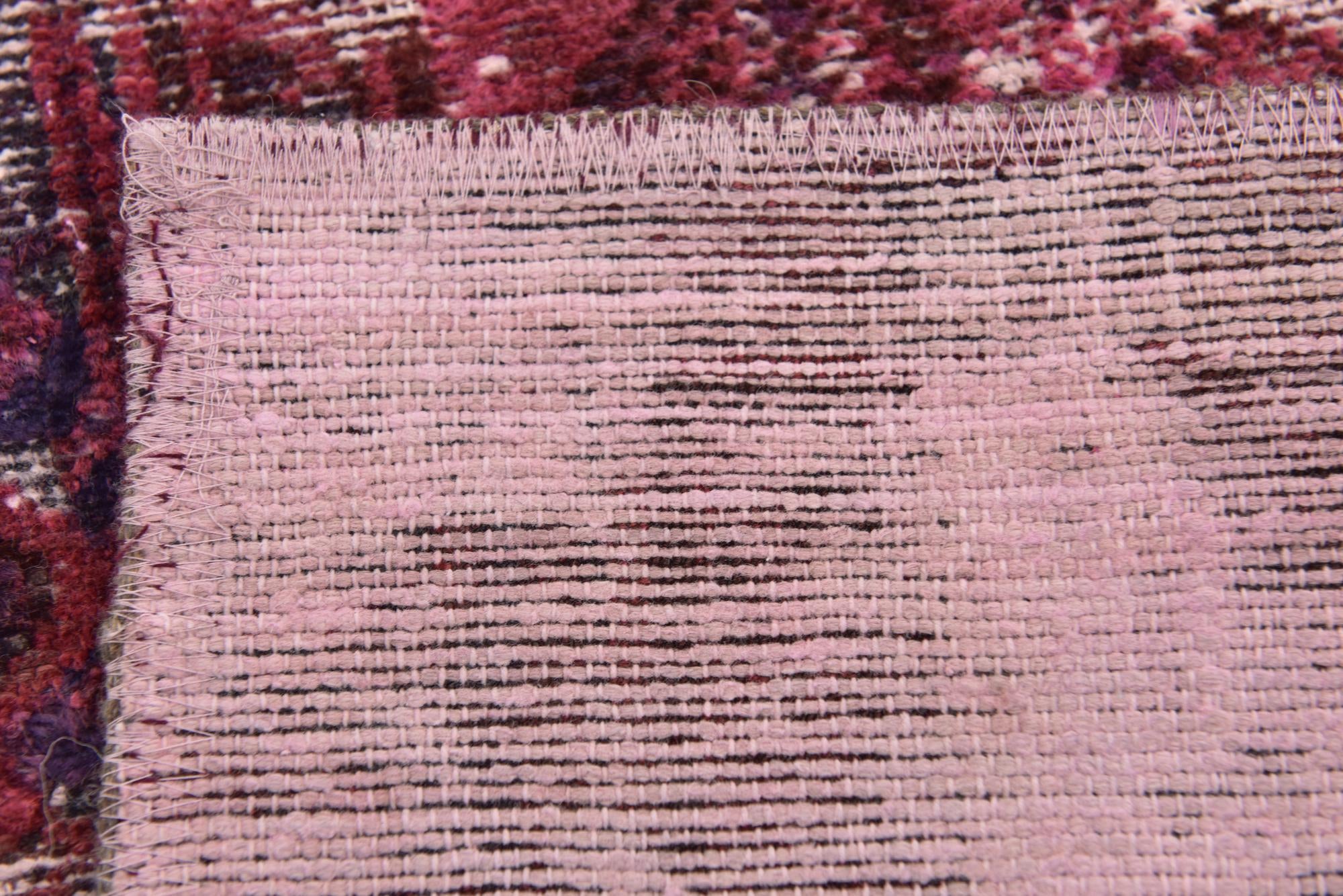 3' 7 x 6' 2 Hand Knotted Ultra Vintage Persian Wool Rug