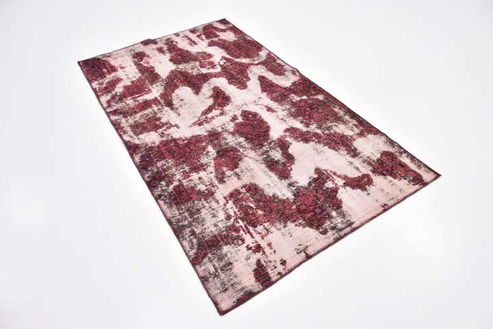 3' 7 x 6' 2 Hand Knotted Ultra Vintage Persian Wool Rug