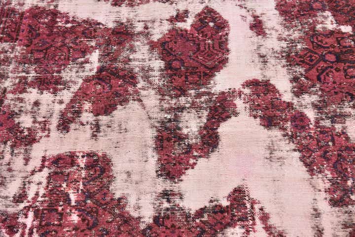 3' 7 x 6' 2 Hand Knotted Ultra Vintage Persian Wool Rug
