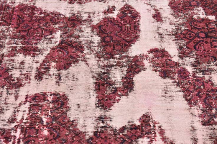 Detail image of 3' 7 x 6' 2 Hand Knotted Ultra Vintage Persian Wool Rug
