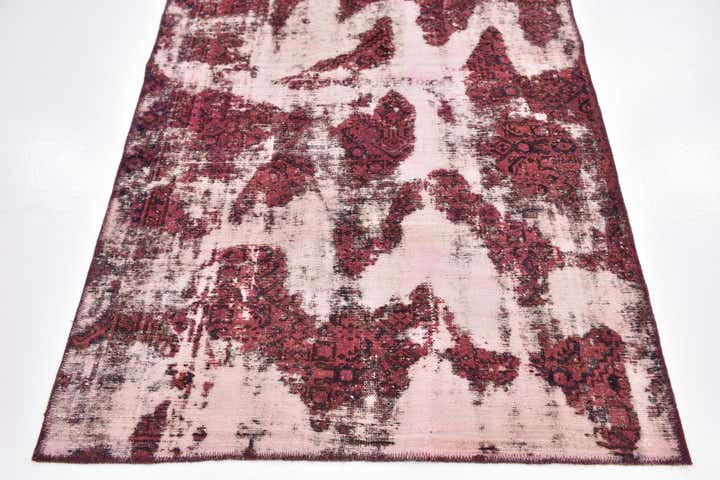 3' 7 x 6' 2 Hand Knotted Ultra Vintage Persian Wool Rug