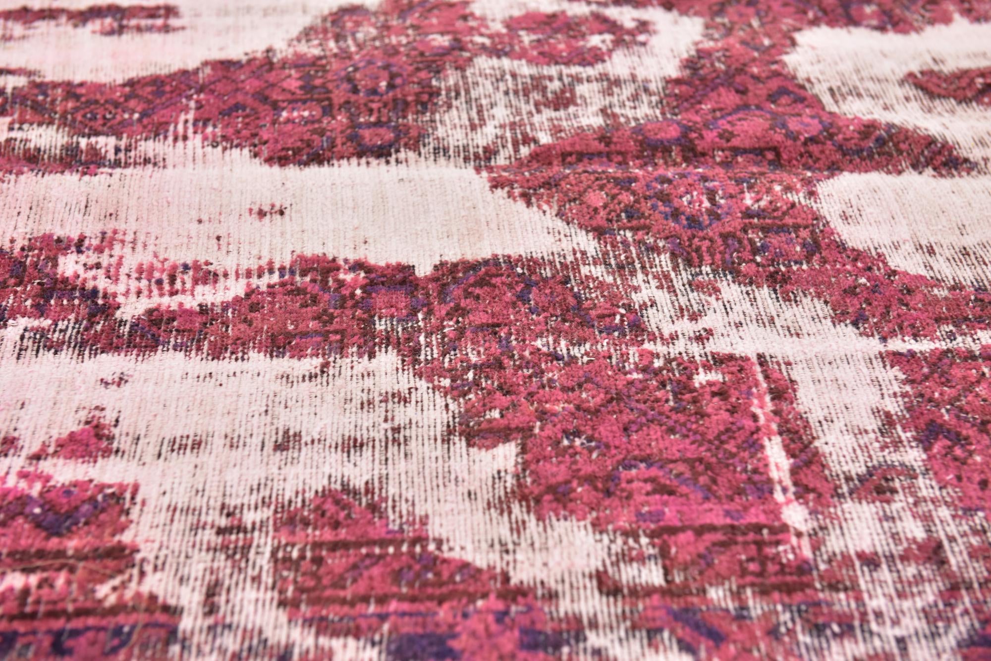 3' 7 x 6' 2 Hand Knotted Ultra Vintage Persian Wool Rug