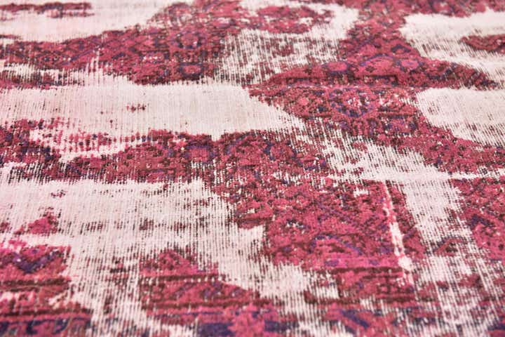 3' 7 x 6' 2 Hand Knotted Ultra Vintage Persian Wool Rug