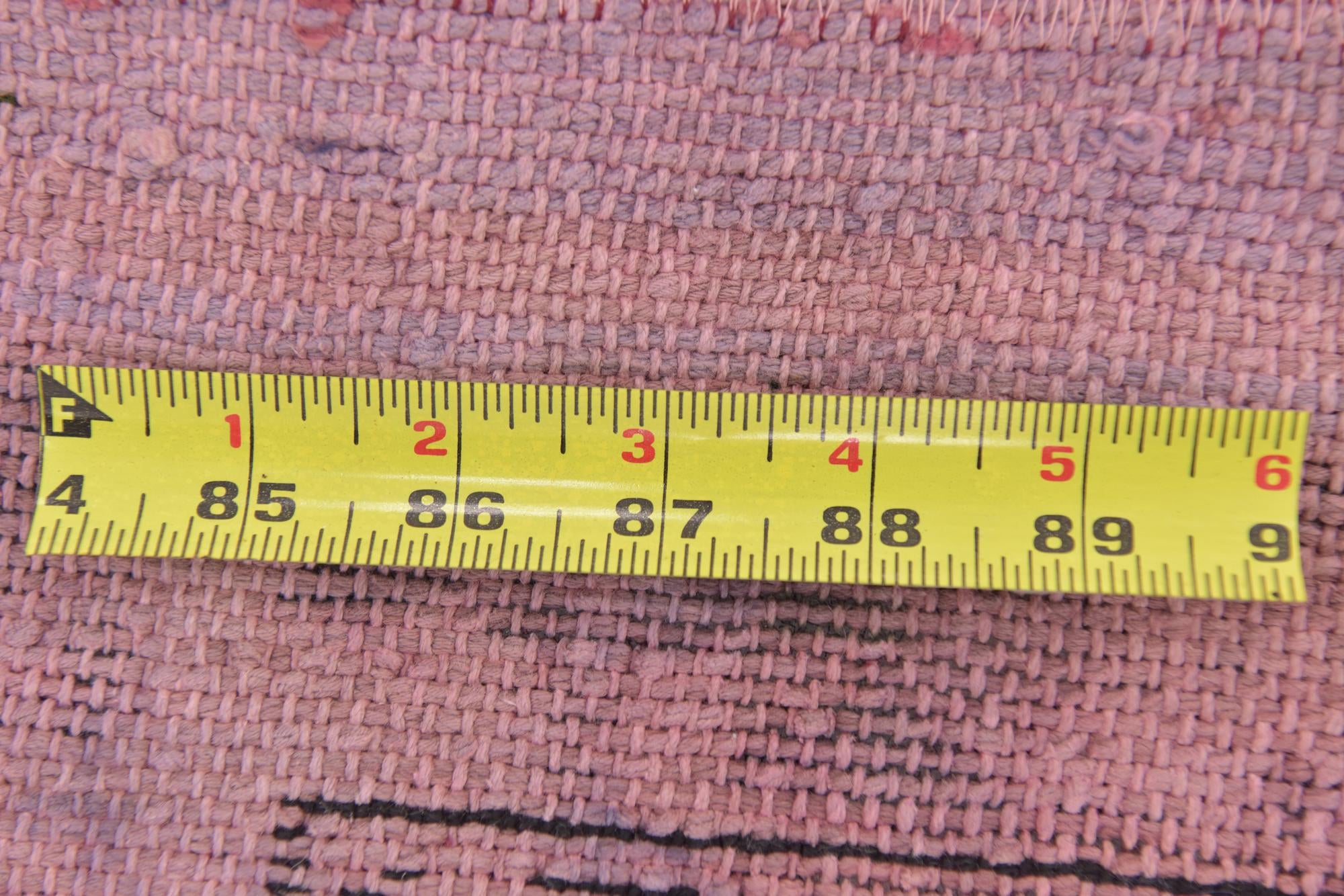 6' 6 x 8' 10 Hand Knotted Ultra Vintage Persian Wool Rug