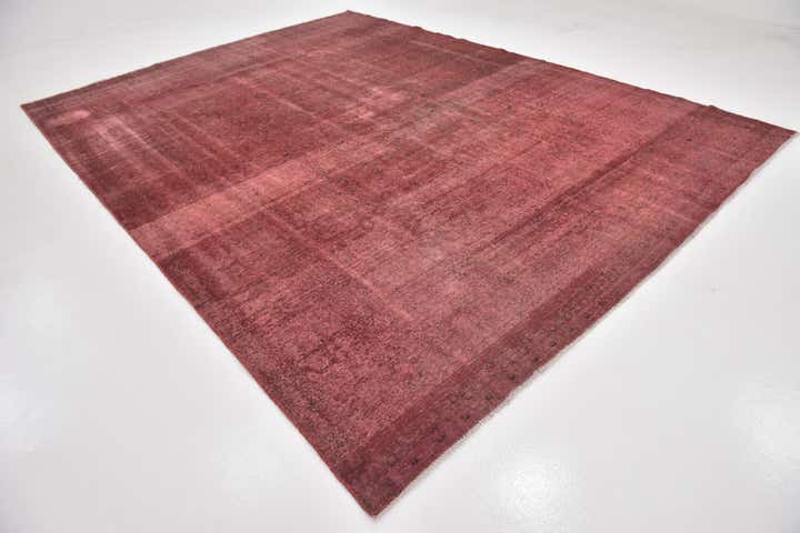 9' 5 x 12' 6 Hand Knotted Ultra Vintage Persian Wool Rug