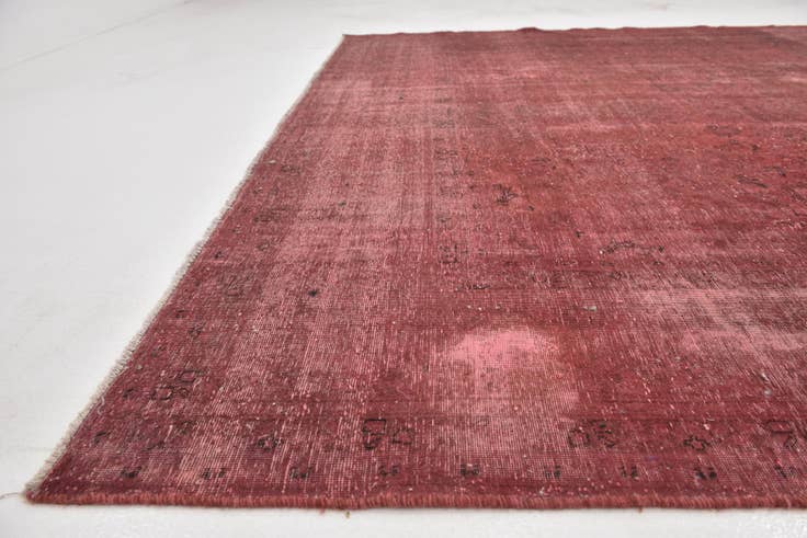 Detail image of 9' 5 x 12' 6 Hand Knotted Ultra Vintage Persian Wool Rug