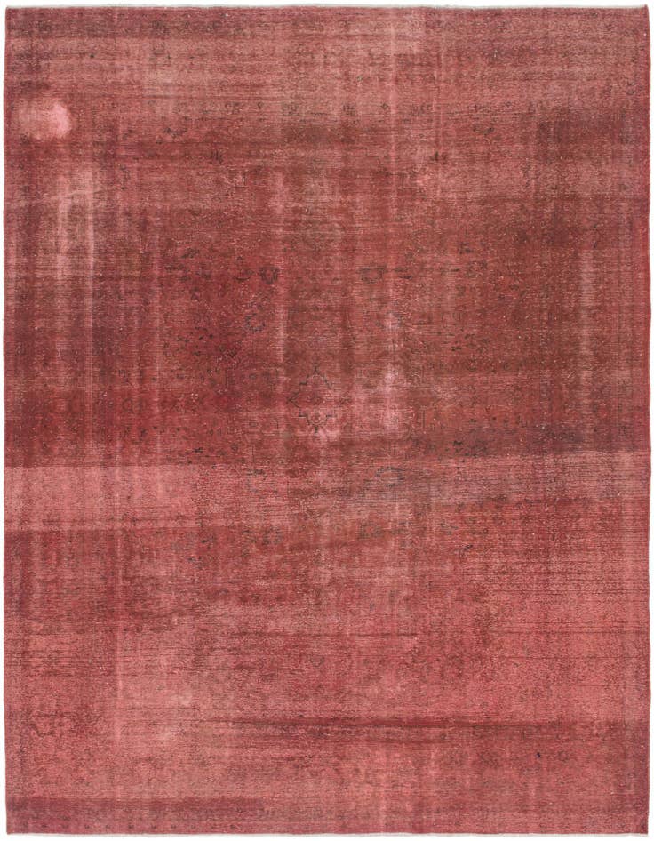 Detail image of 9' 5 x 12' 6 Hand Knotted Ultra Vintage Persian Wool Rug