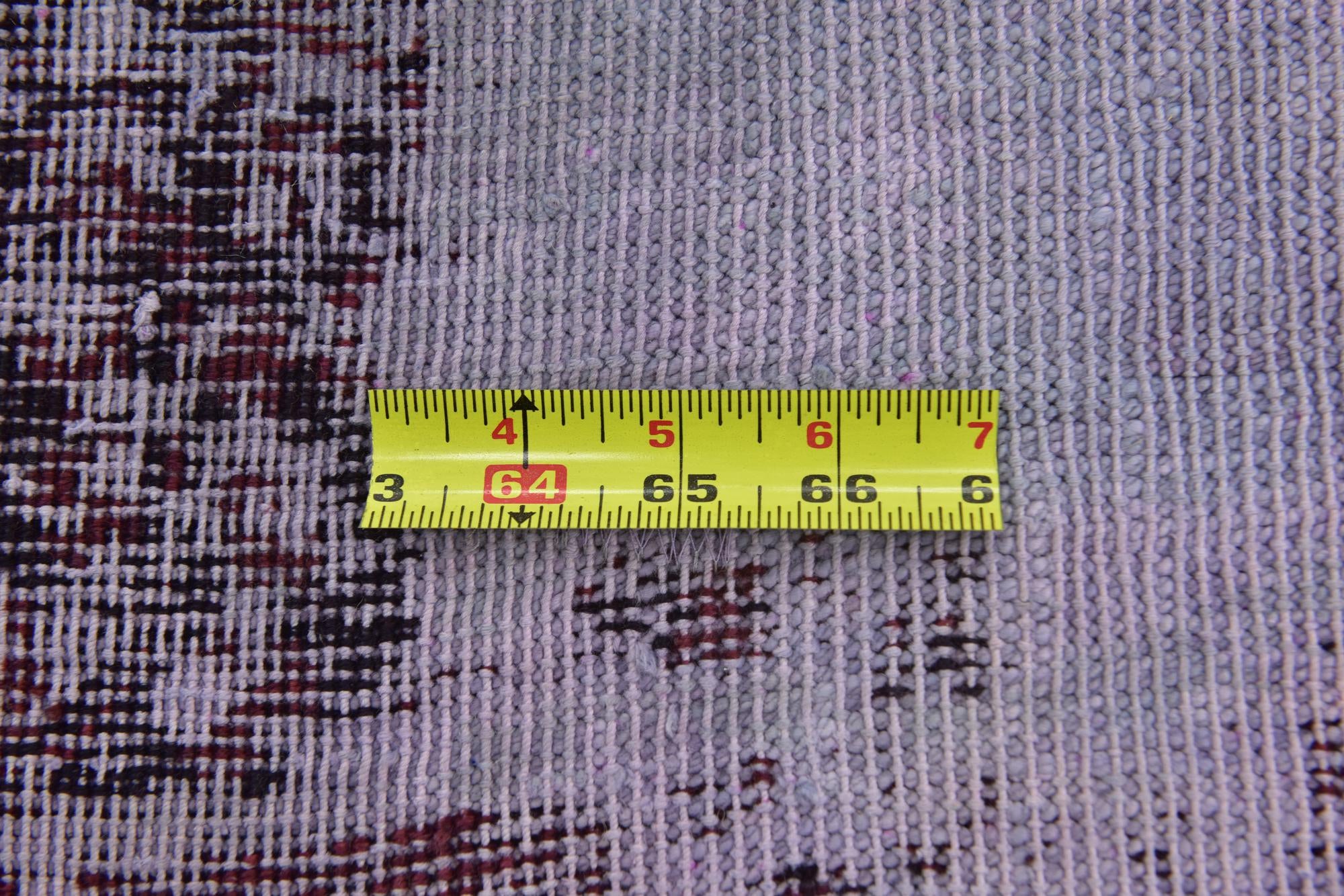 4' 10 x 6' 5 Hand Knotted Ultra Vintage Persian Wool Rug