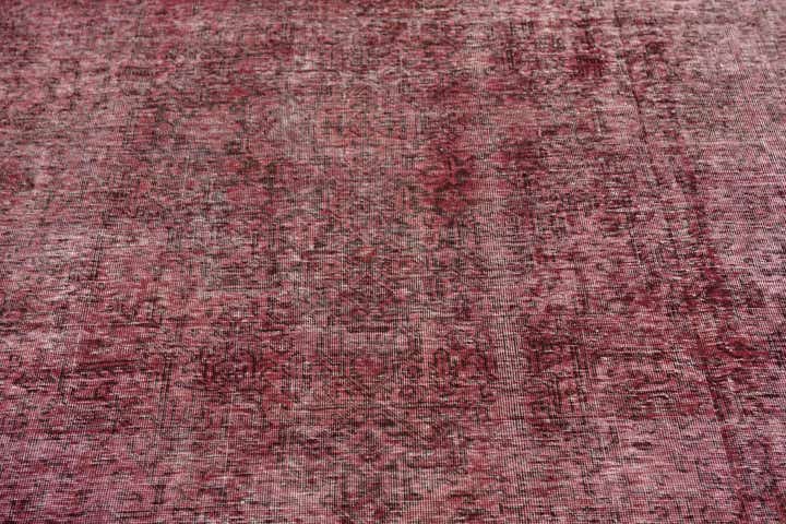6' 5 x 9' 6 Hand Knotted Ultra Vintage Persian Wool Rug