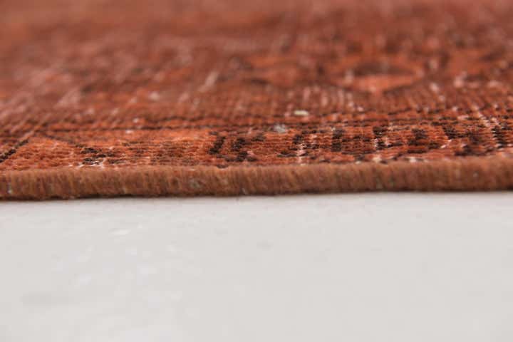 6' 8 x 9' 9 Hand Knotted Ultra Vintage Persian Wool Rug