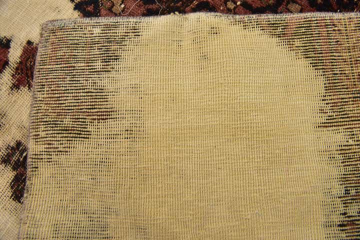 6' 7 x 9' 6 Hand Knotted Ultra Vintage Persian Wool Rug