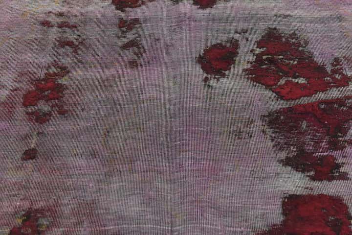 6' 3 x 8' 5 Hand Knotted Ultra Vintage Persian Wool Rug
