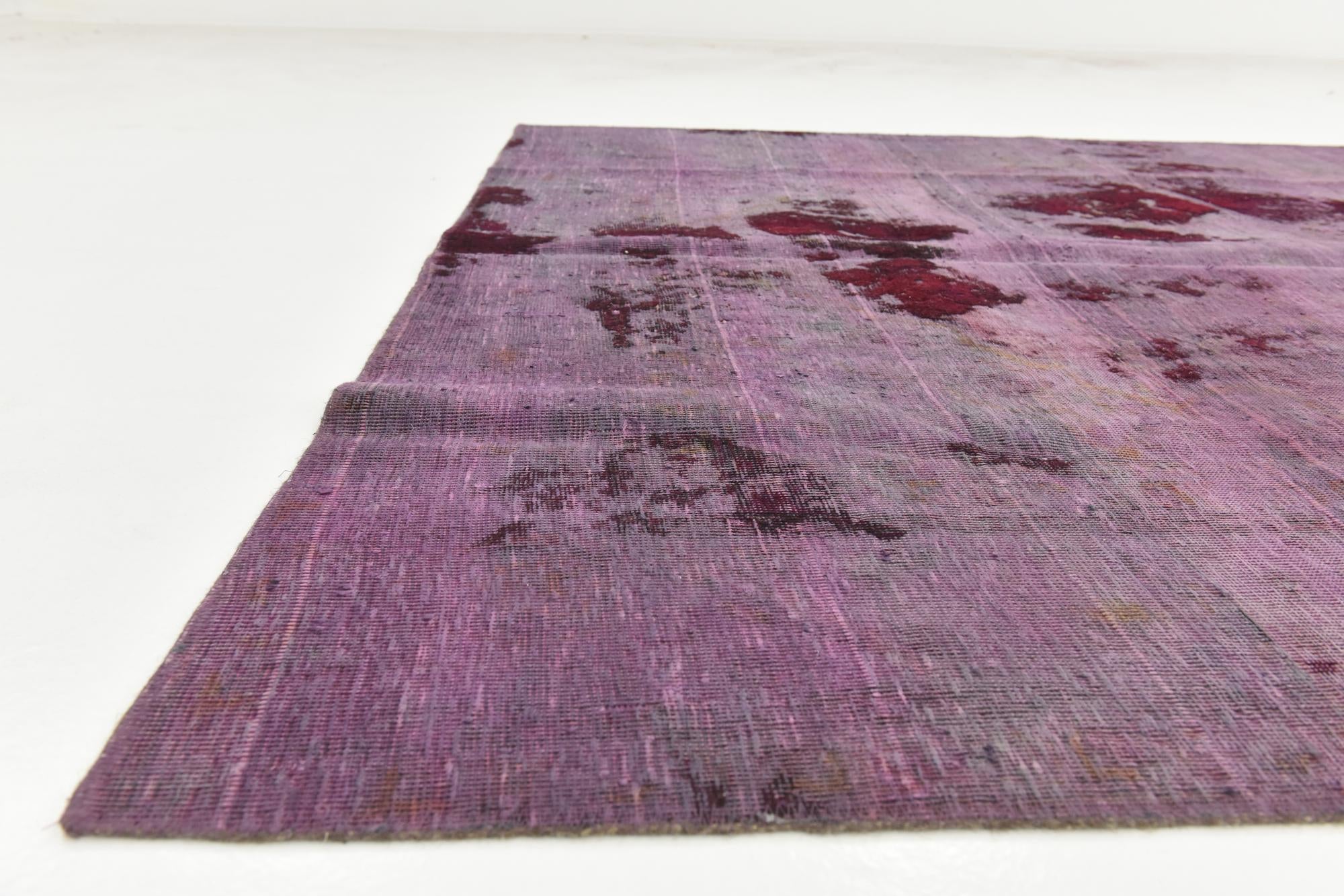 6' 3 x 8' 5 Hand Knotted Ultra Vintage Persian Wool Rug