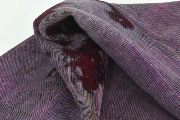 6' 3 x 8' 5 Hand Knotted Ultra Vintage Persian Wool Rug