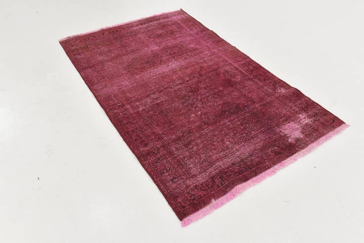 Detail image of 4' x 6' 6 Hand Knotted Ultra Vintage Persian Wool Rug