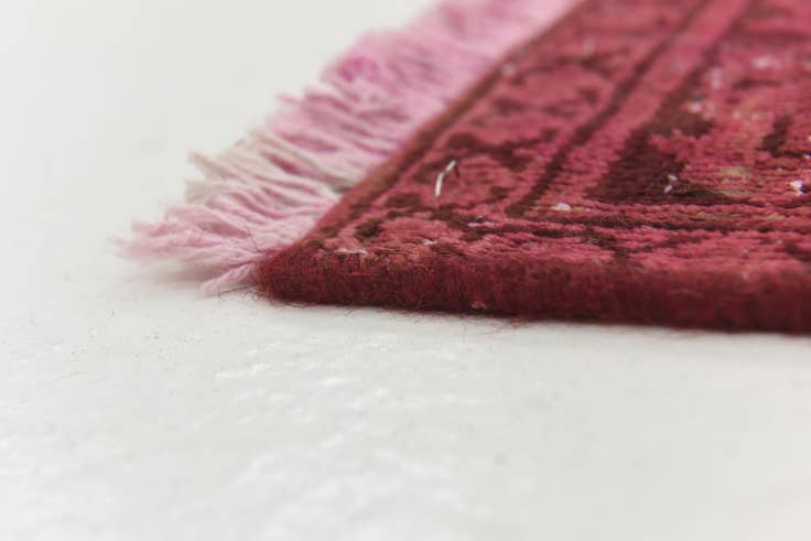 Detail image of 4' x 6' 6 Hand Knotted Ultra Vintage Persian Wool Rug