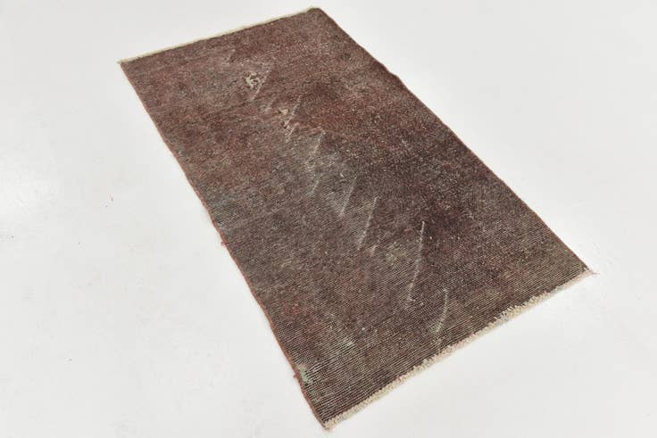 Detail image of 3' x 5' 5 Hand Knotted Ultra Vintage Persian Wool Rug