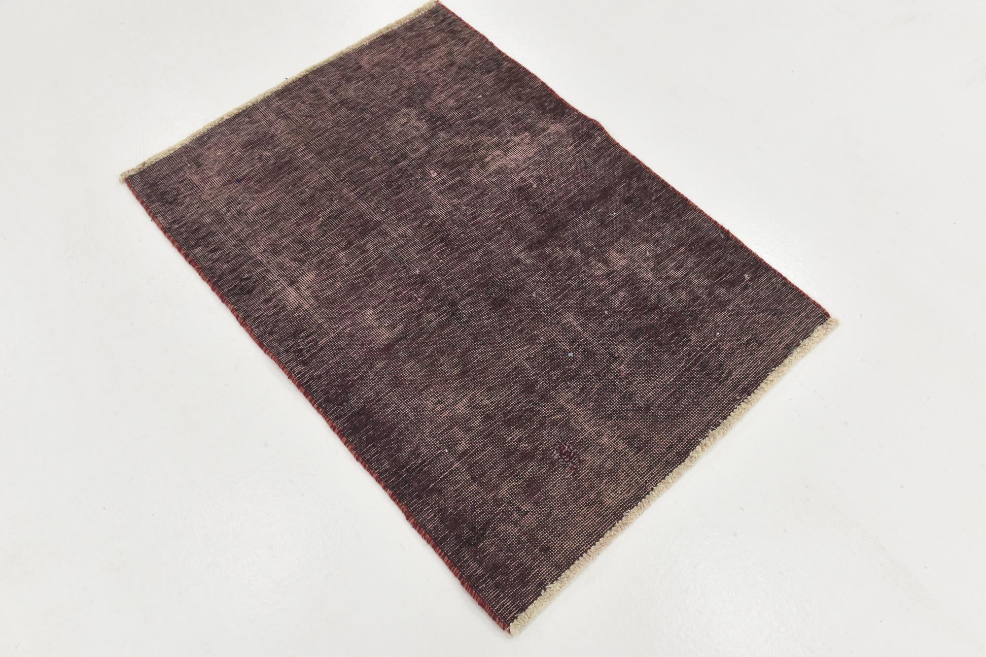 3' x 4' Hand Knotted Ultra Vintage Persian Wool Rug