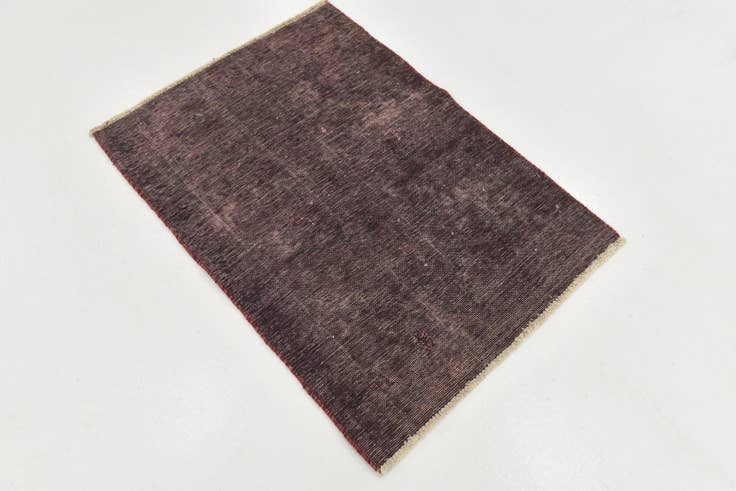 Detail image of 3' x 4' Hand Knotted Ultra Vintage Persian Wool Rug