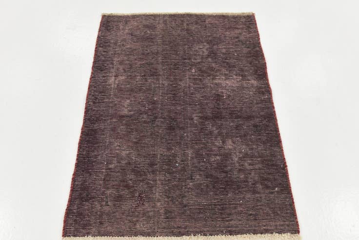 Detail image of 3' x 4' Hand Knotted Ultra Vintage Persian Wool Rug