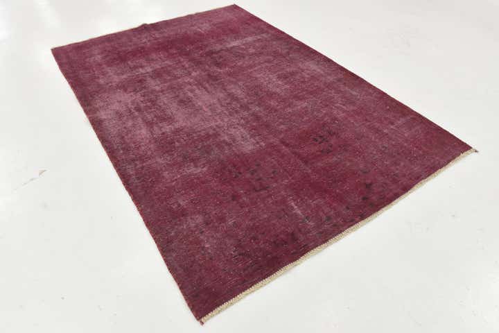 6' x 8' 6 Hand Knotted Ultra Vintage Persian Wool Rug