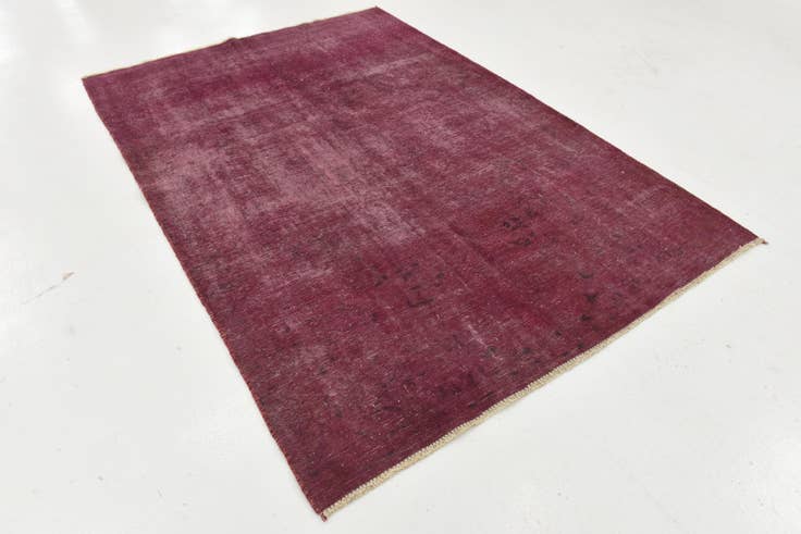 Detail image of 6' x 8' 6 Hand Knotted Ultra Vintage Persian Wool Rug