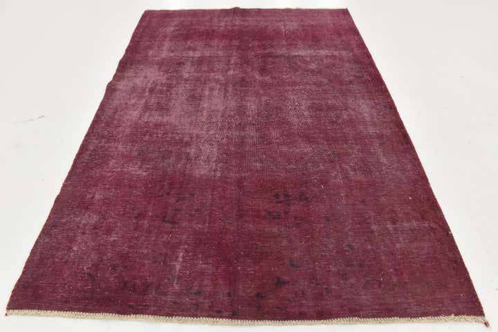 6' x 8' 6 Hand Knotted Ultra Vintage Persian Wool Rug