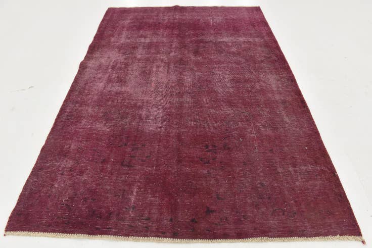 Detail image of 6' x 8' 6 Hand Knotted Ultra Vintage Persian Wool Rug