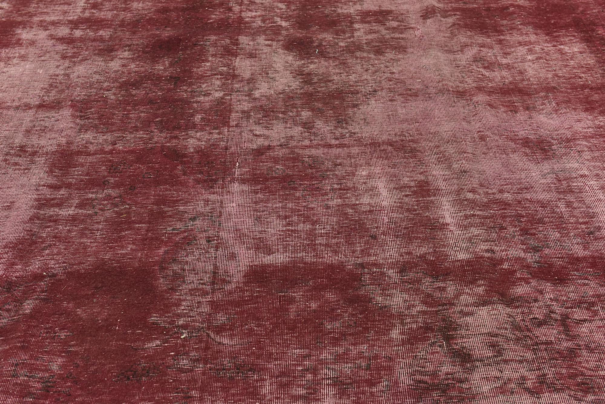 8' 7 x 12' 9 Hand Knotted Ultra Vintage Persian Wool Rug