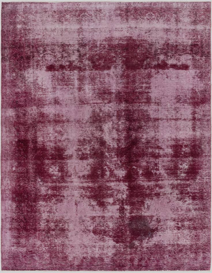 Detail image of 8' 7 x 12' 9 Hand Knotted Ultra Vintage Persian Wool Rug