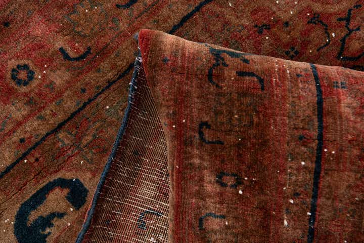 3' 7 x 5' Hand Knotted Ultra Vintage Persian Wool Rug