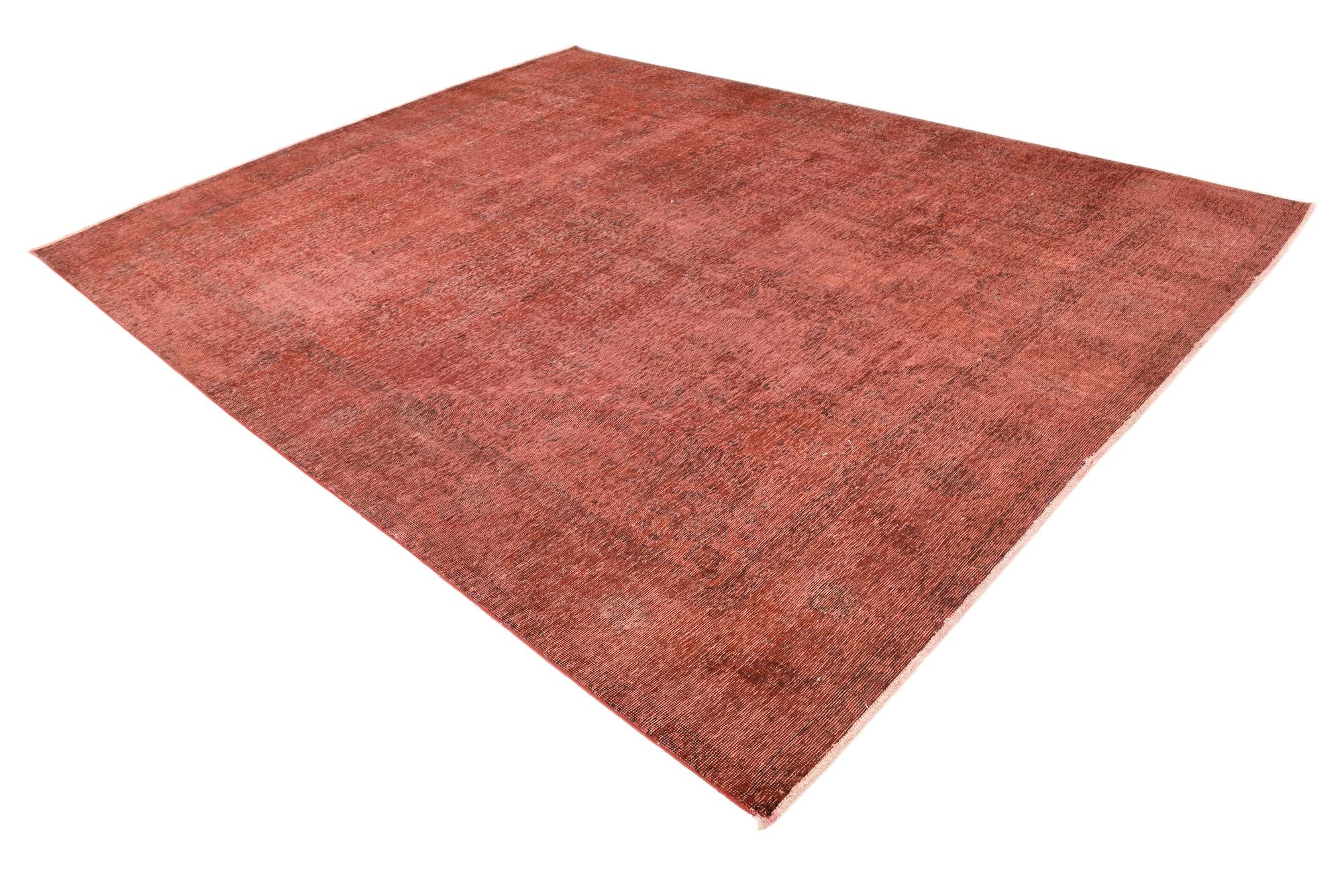 9' 3 x 12' 4 Hand Knotted Ultra Vintage Persian Wool Rug