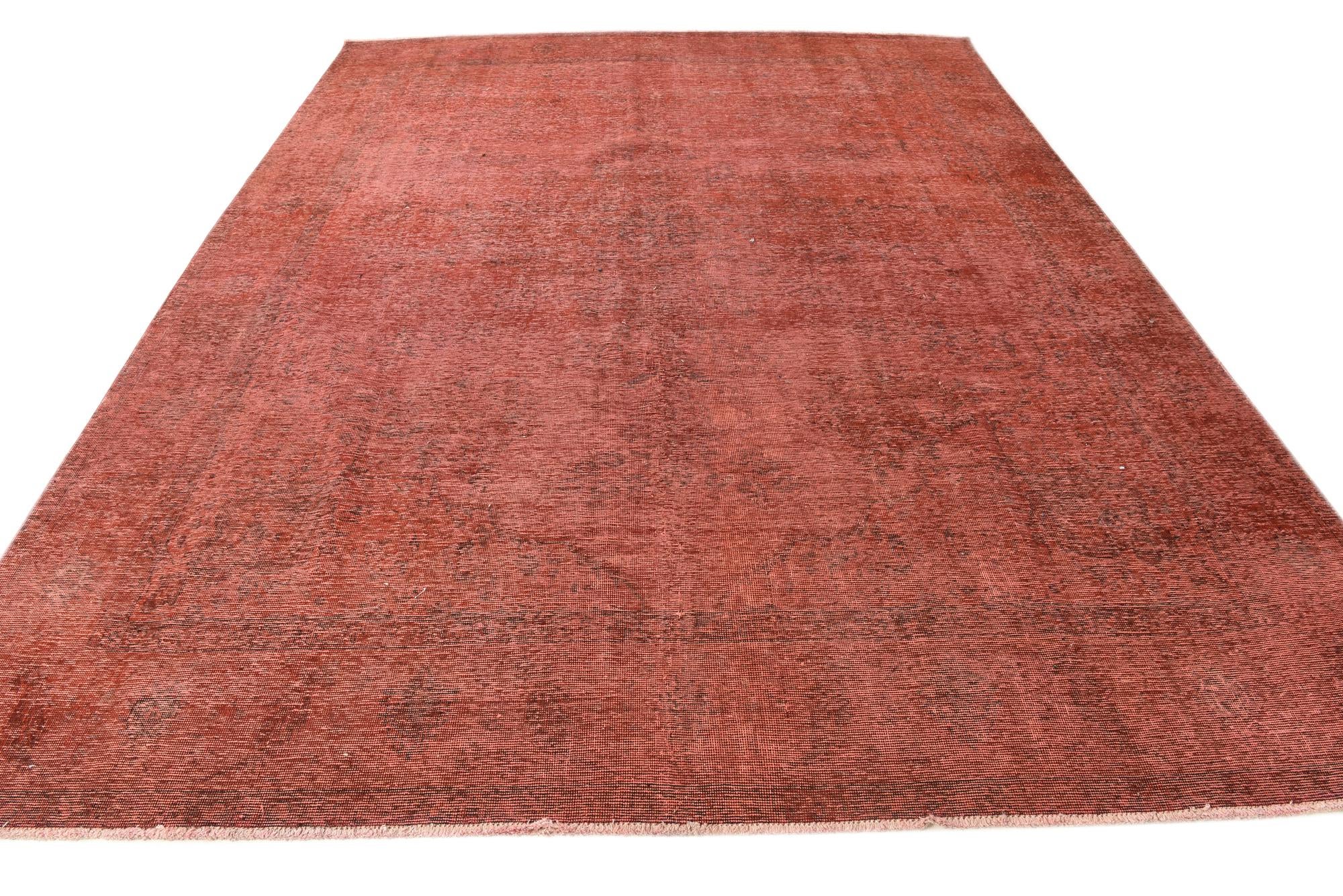 9' 3 x 12' 4 Hand Knotted Ultra Vintage Persian Wool Rug
