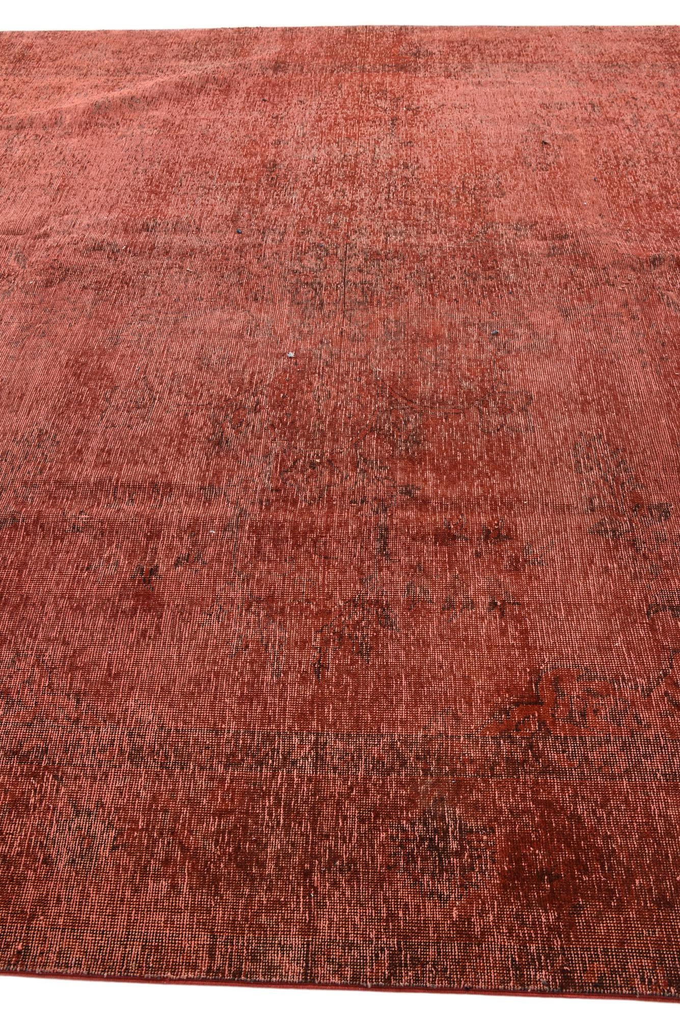 9' 3 x 12' 4 Hand Knotted Ultra Vintage Persian Wool Rug