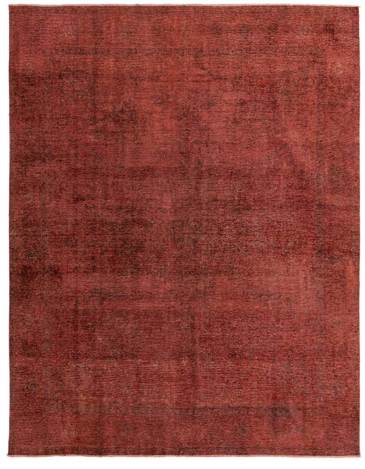 Detail image of 9' 3 x 12' 4 Hand Knotted Ultra Vintage Persian Wool Rug