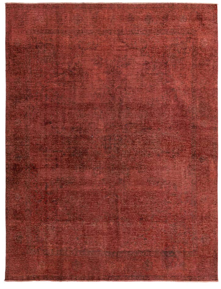 Detailansicht von 280cm x 375cm Handgeknüpft Ultra Vintage Persisch Wolle Teppich