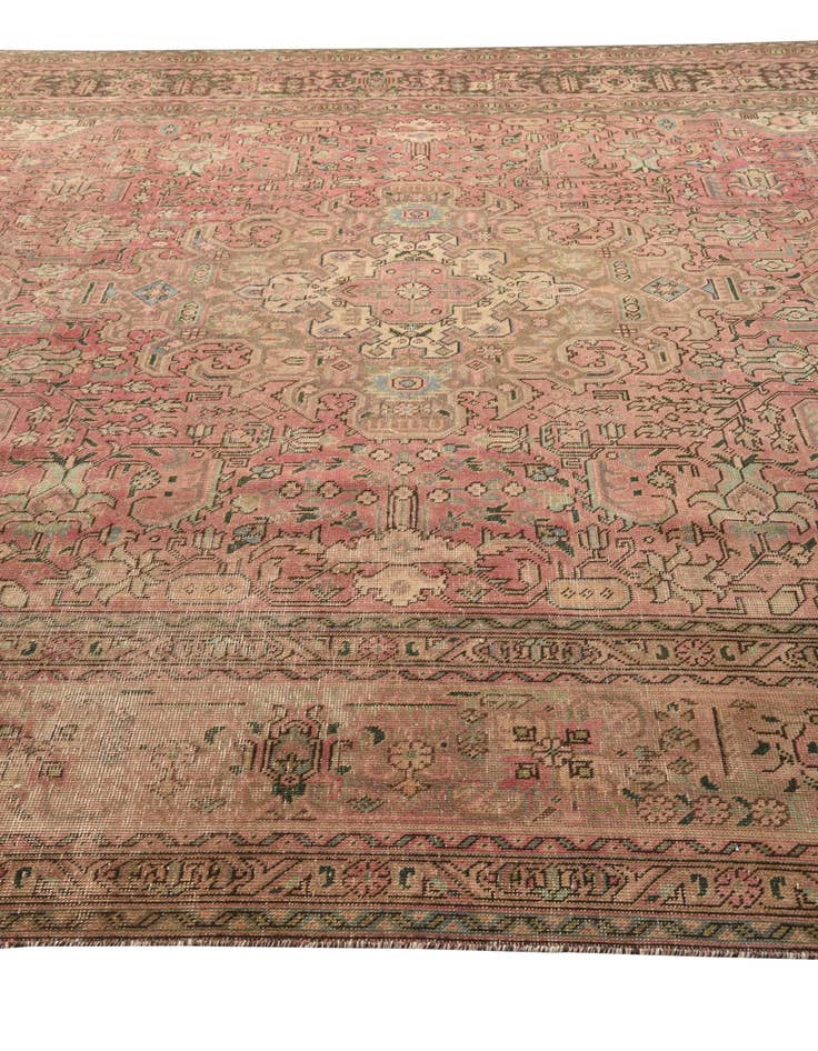 Detail image of 9' 8 x 12' 8  Hand Knotted Ultra Vintage Persian Wool Rug