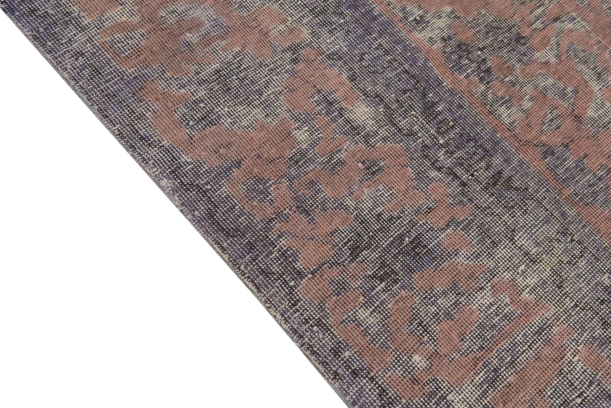 8' 10 x 12' 1 Hand Knotted Ultra Vintage Persian Wool Rug