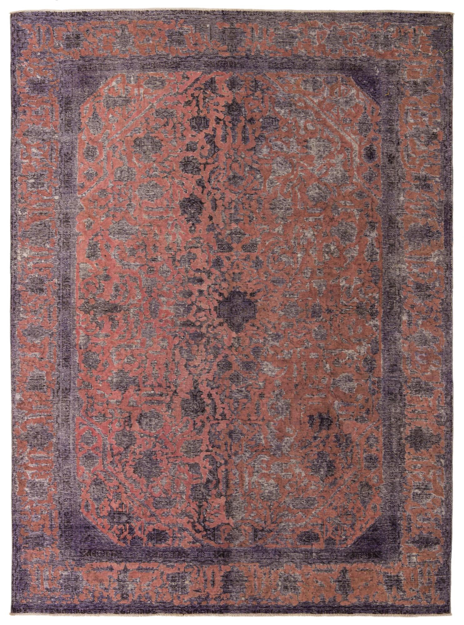 8' 10 x 12' 1 Hand Knotted Ultra Vintage Persian Wool Rug