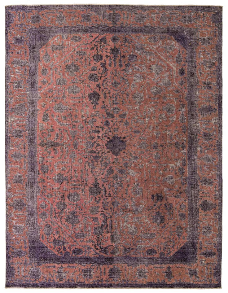 Detail image of 8' 10 x 12' 1 Hand Knotted Ultra Vintage Persian Wool Rug