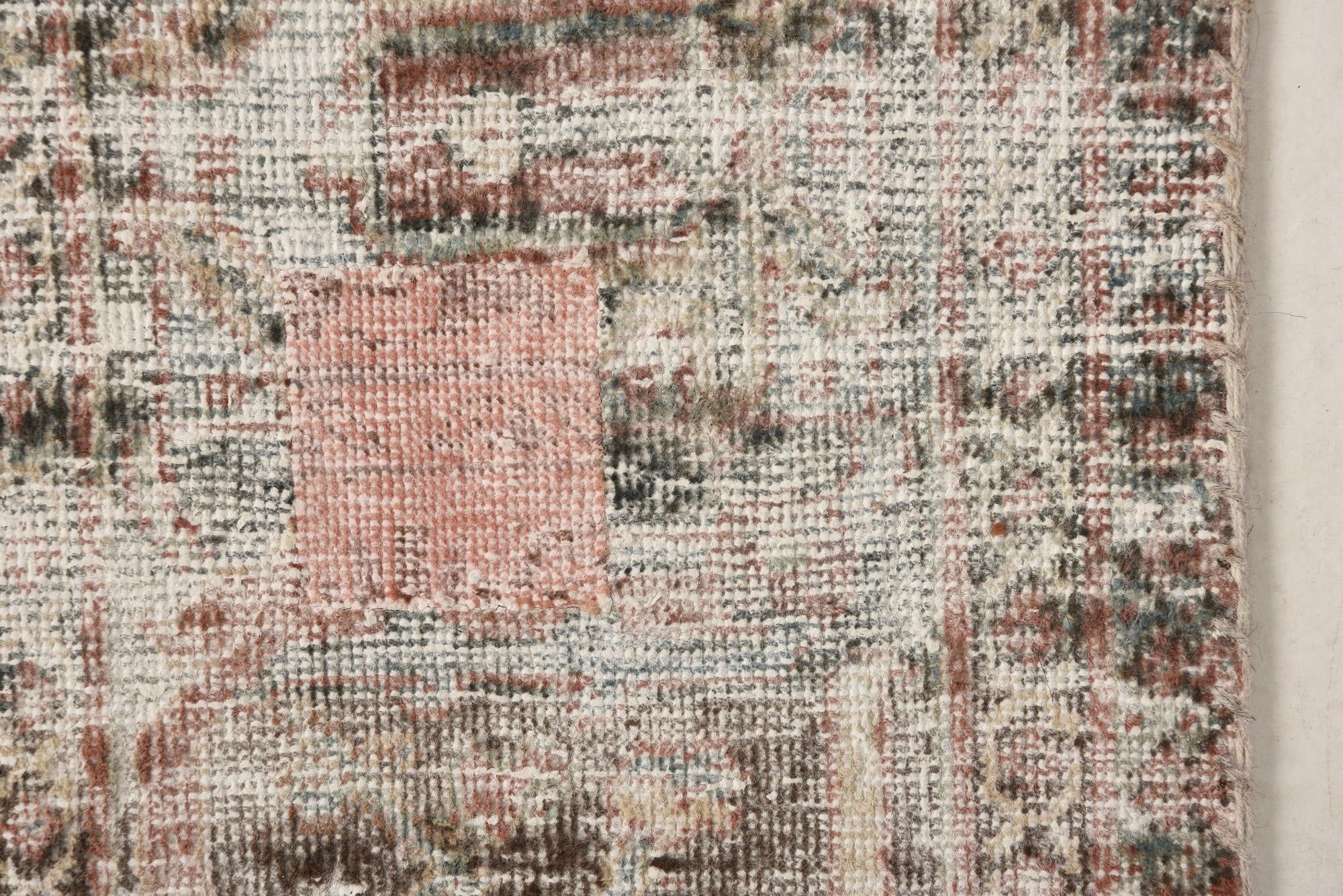 7' 1 x 10' 3 Hand Knotted Ultra Vintage Persian Wool Rug