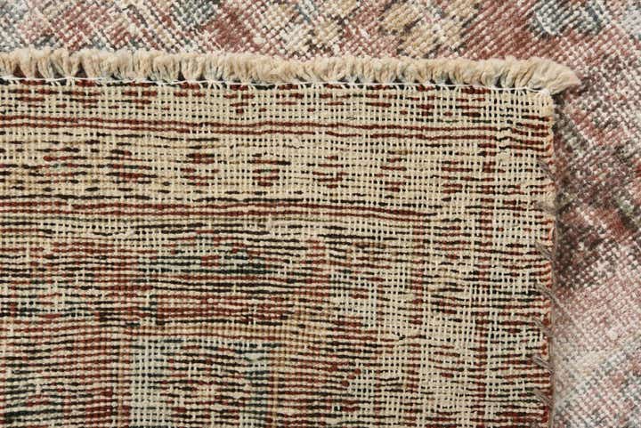 7' 1 x 10' 3 Hand Knotted Ultra Vintage Persian Wool Rug