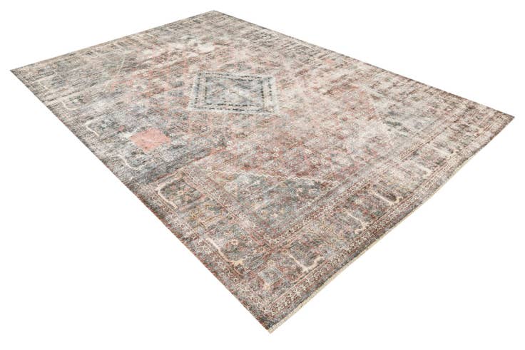 Detail image of 7' 1 x 10' 3 Hand Knotted Ultra Vintage Persian Wool Rug