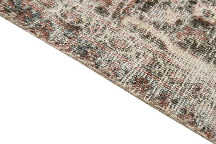 7' 1 x 10' 3 Hand Knotted Ultra Vintage Persian Wool Rug