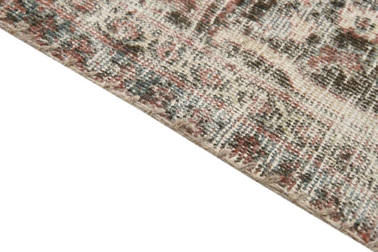 Detail image of 7' 1 x 10' 3 Hand Knotted Ultra Vintage Persian Wool Rug